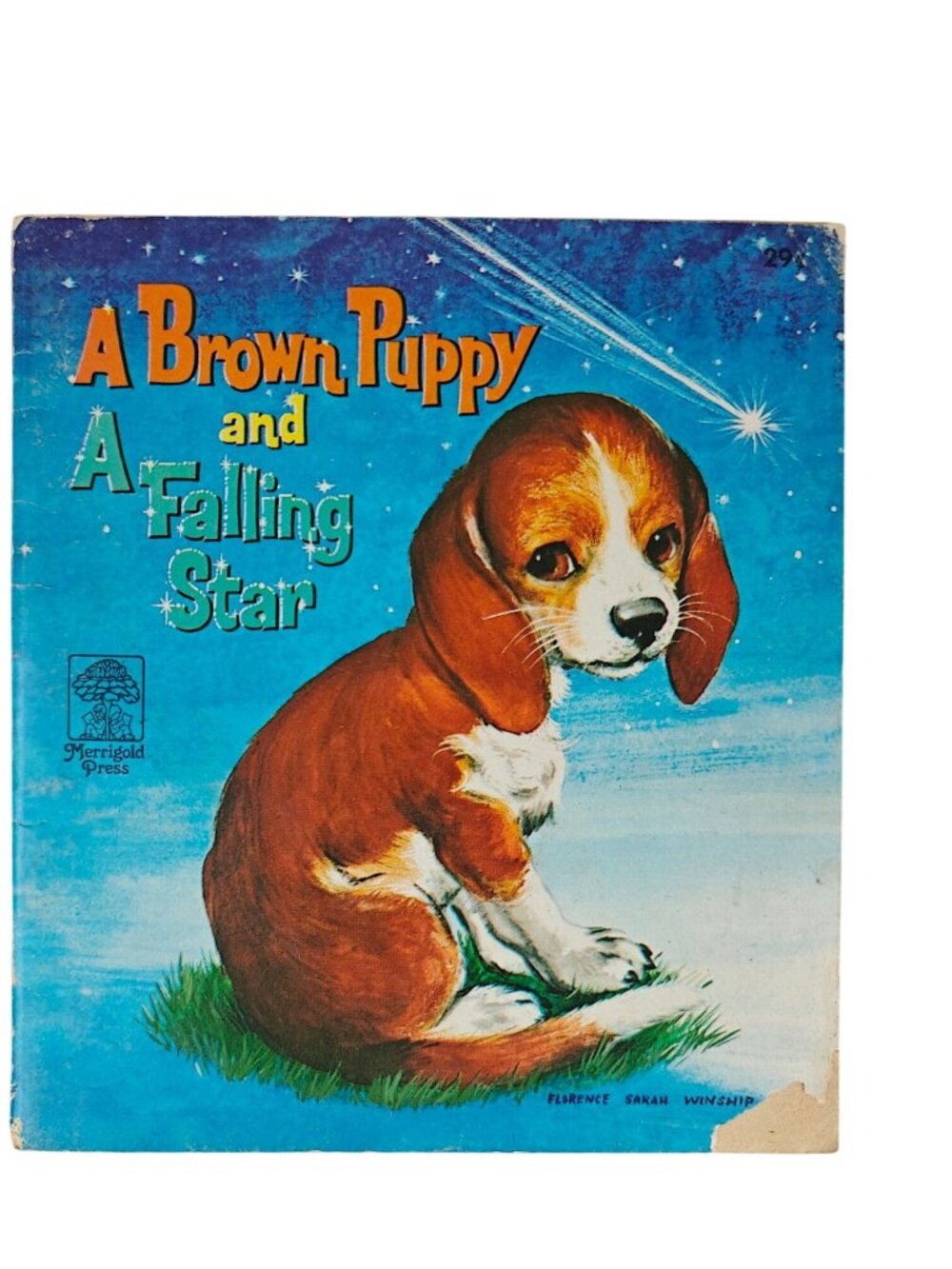 Vintage A Brown Puppy And A Falling Star Elizabeth Ross 1965 Paperback
